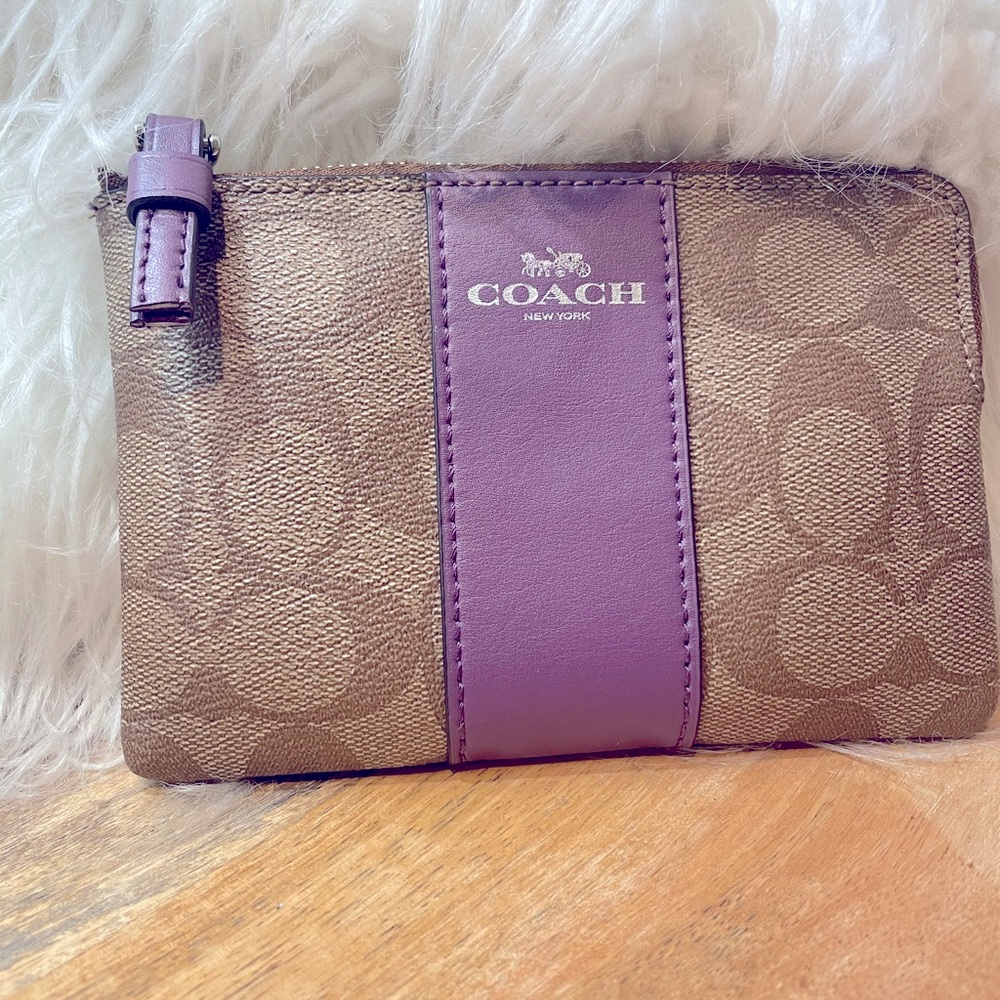 Coach small coin purse